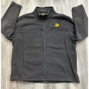 Bass Pro Shops Men's Gray Fleece Full Zip Jacket Size 2XL‎ Outdoor Adventure